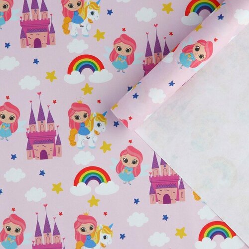 Бумага крафтовая белая Принцесса 50 x 70 см 10 штук 406₽