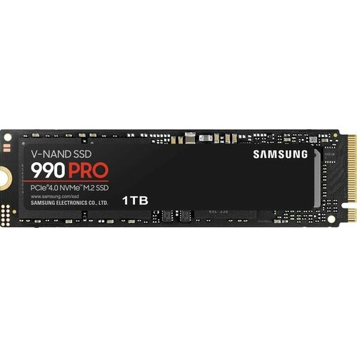 SSD накопитель Samsung 990 PRO (MZ-V9P1T0CW) накопитель ssd samsung 1 0tb 990 pro mz v9p1t0bw