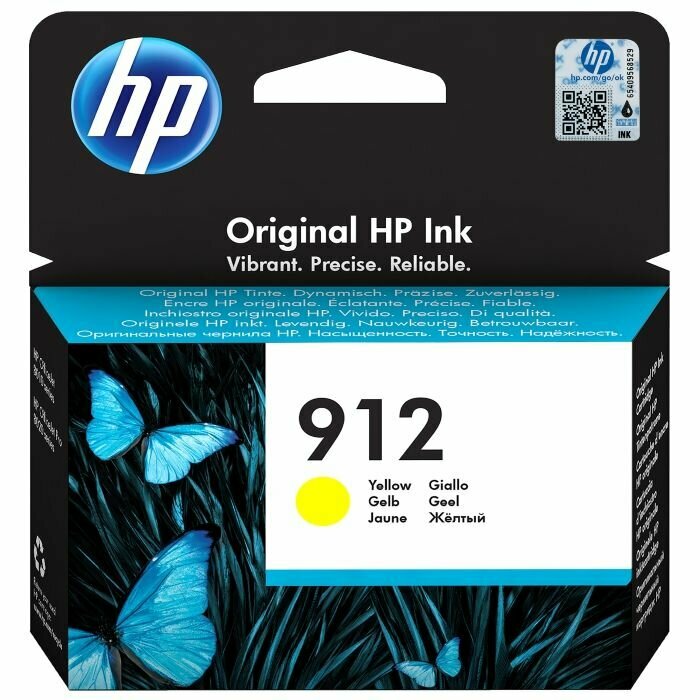 Картридж HP 3YL79AE (912) желтый