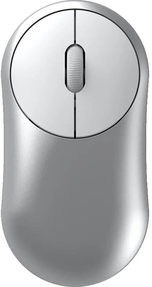 Мышь беспроводная Dareu LM166D Silver (серебристый), DPI 1200, ресивер 2.4GHz+BT, размер 109x56x32мм - фото №5