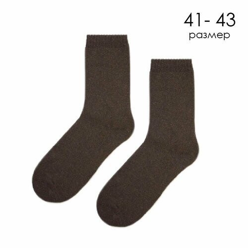 Носки Good Socks, размер 27, коричневый махровые мужские носки socks