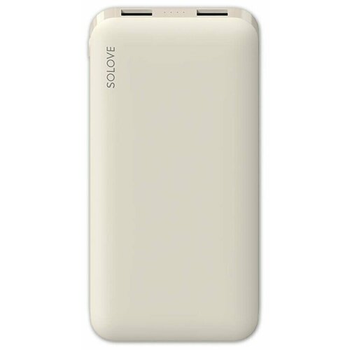 Внешний аккумулятор Solove 001M 10000mAh бежевый 219000₽