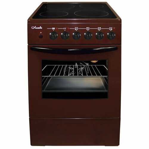 Плита Электрическая Лысьва EF4004MK00 коричневый без крышки 2705400₽