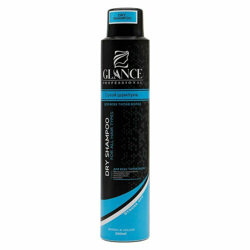 GLANCE Professional Сухой Шампунь ALL HAIR для всех типов волос, 200мл