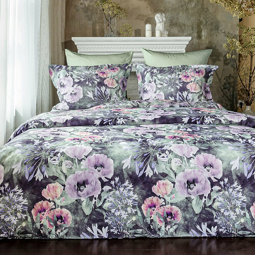 Постельное бельё мако-сатин ванесса, размер Семейный (145x210см - 2)