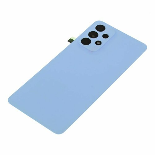 Задняя крышка для Samsung A336 Galaxy A33 5G, голубой, AAA чехол книжка fashion case для samsung galaxy a33 5g a336 голубой