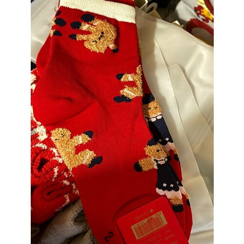 Носки Syltan, размер 8-10, красный