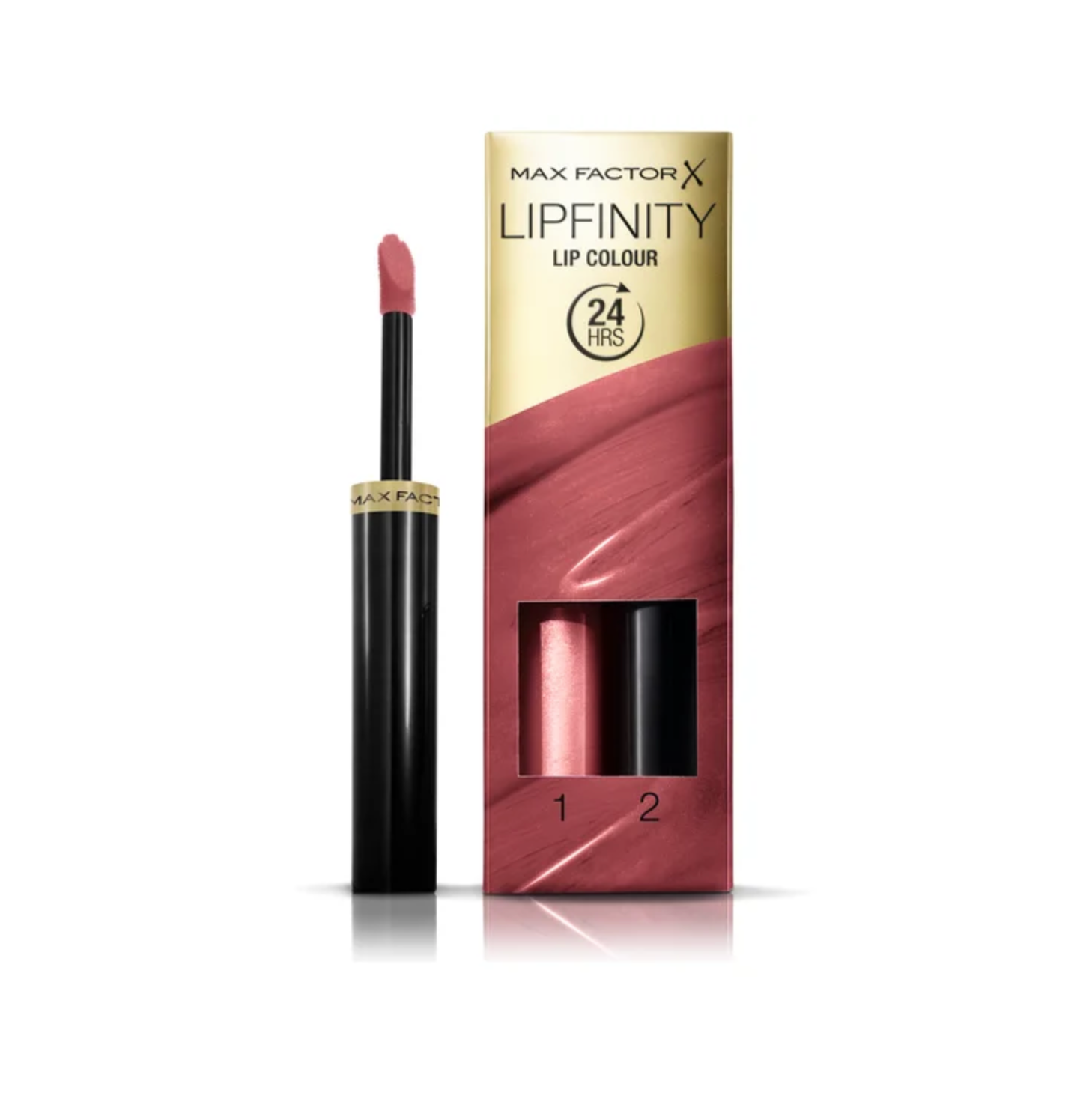 Макс Фактор / Max Factor - Помада+Блеск для губ Lip Colour Lipfinity тон 102 Glistening 4,2 г