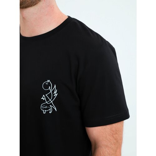 фото Футболка демидовская мануфактура, размер xl, черный