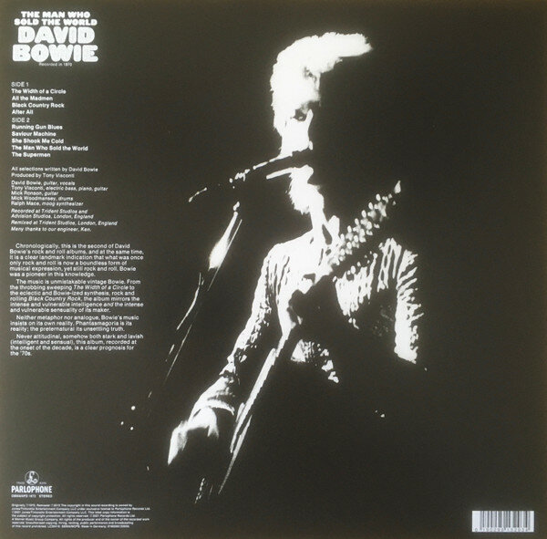 Виниловая пластинка Bowie, David, The Man Who Sold The World (0190295132934) Мистерия звука - фото №2