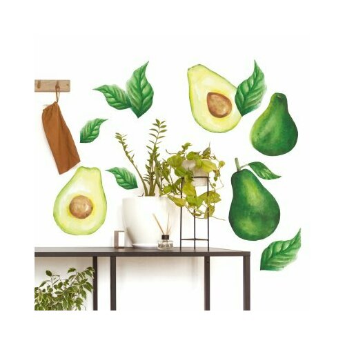 Наклейка интерьерная на стену «Зеленое питание»
