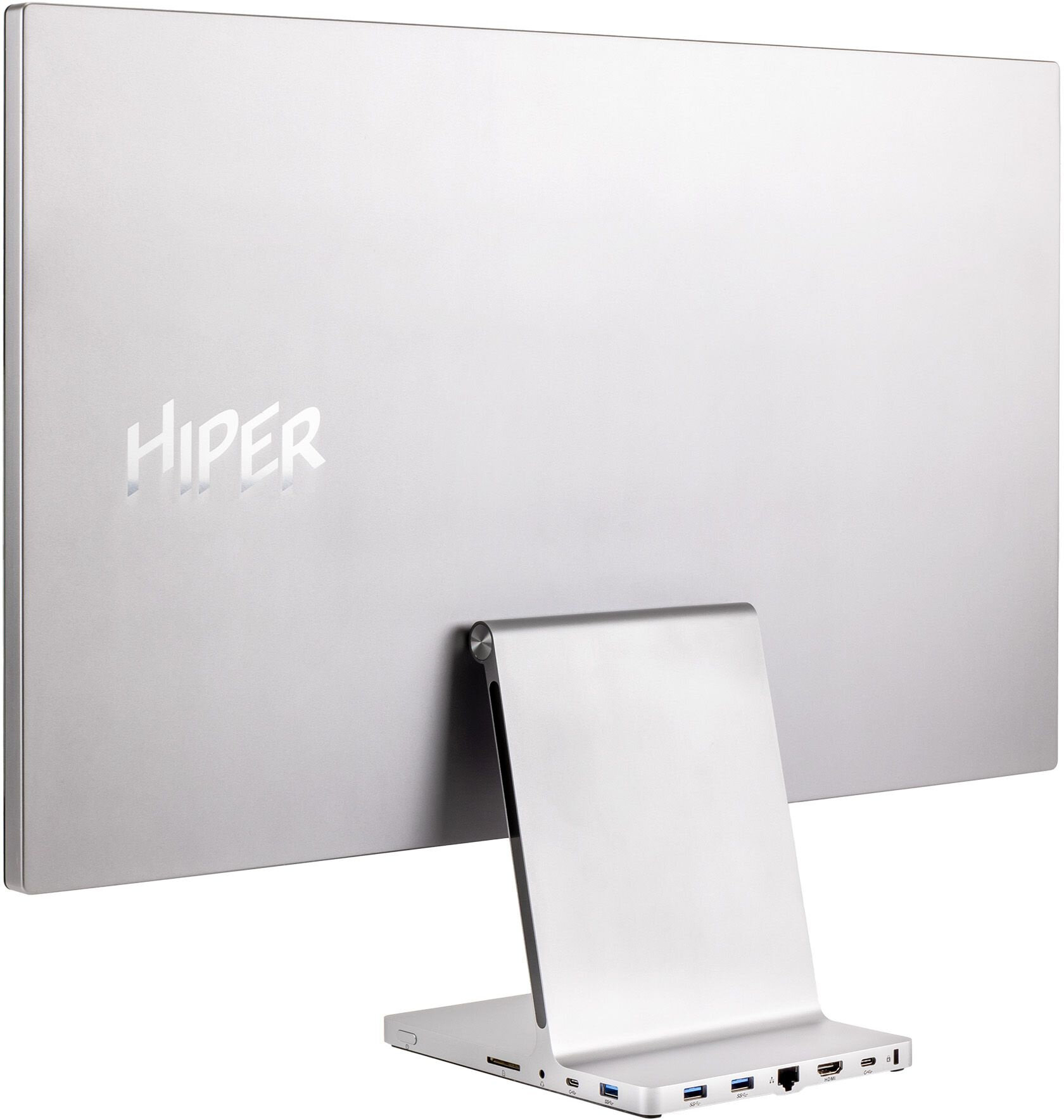 Моноблок Hiper ExpertCenter ED27, 27", IPS, Intel Core i5 1240P, DDR5 16ГБ, SSD 512, Intel Iris Xe, Windows 11 Professional, серый (ed27-wii5124r16n5с8wpkms)