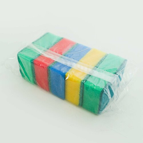 Губка для посуды 5 шт Guppy