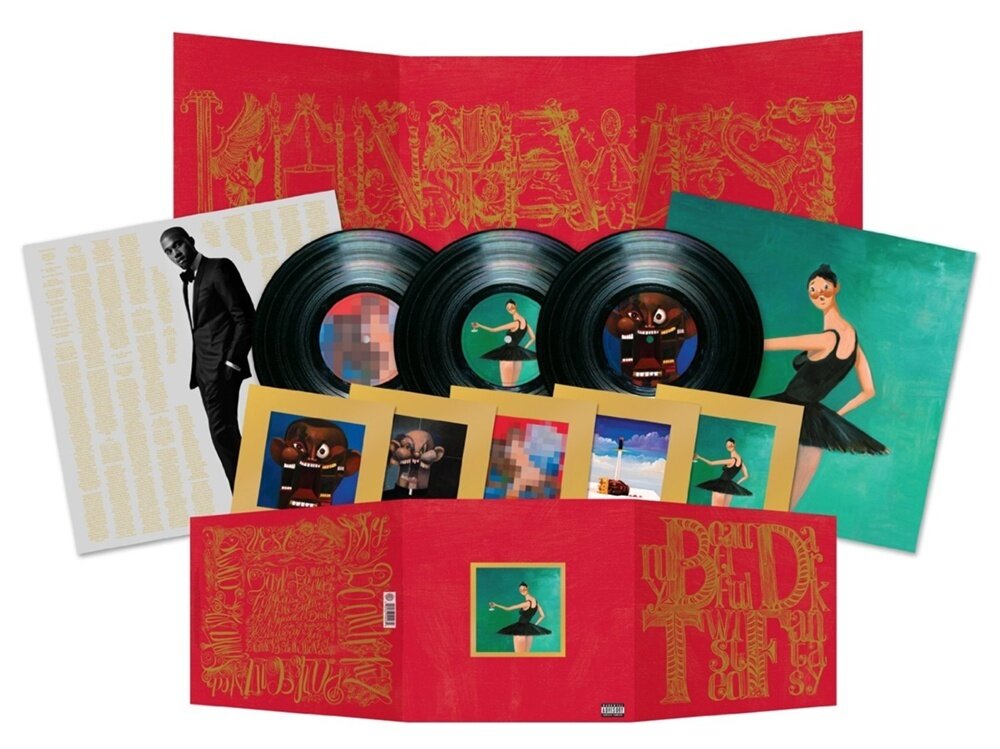 Виниловая пластинка Kanye West - My Beautiful Dark Twisted Fantasy - Vinyl. 3 LP