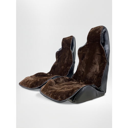 Меховые накидки коричневые