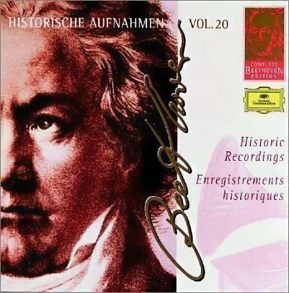 AUDIO CD Beethoven Edition, Vol.20 - Historical Recordings