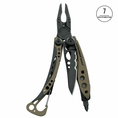 Мультитул LEATHERMAN® SKELETOOL® Coyote Tan перчатки range tactical® helikon цвет multicam® coyote 2xl