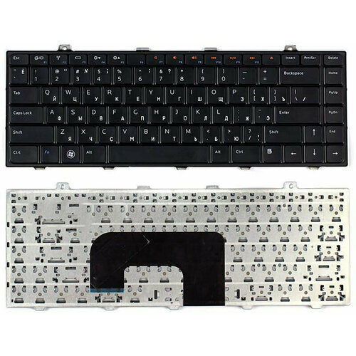 Клавиатура для ноутбука Dell Studio 14 14z 1440 1450 1457 черная клавиатура для ноутбука dell studio 14 14z 1440 1450 1457 черная
