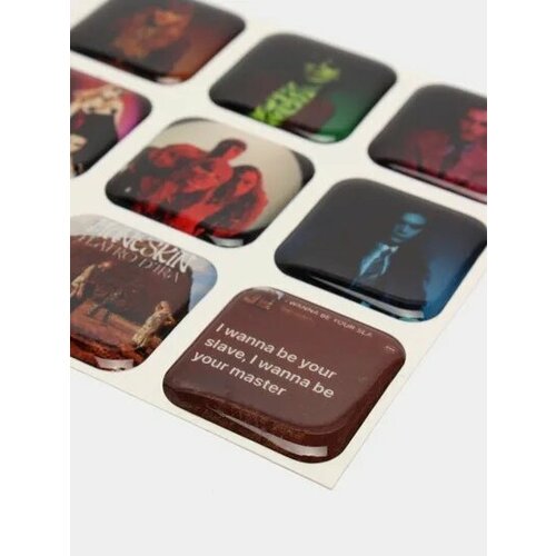 3D стикеры / набор стикеров / MANESKIN / ЧБД / Miyagi / Скриптонит / Гарри Поттер / Импровизация