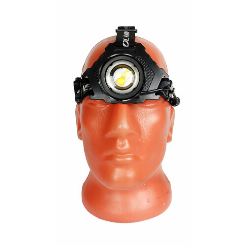 фото Фонарь налобный светодиодный акб usb yyc-t70-2 police