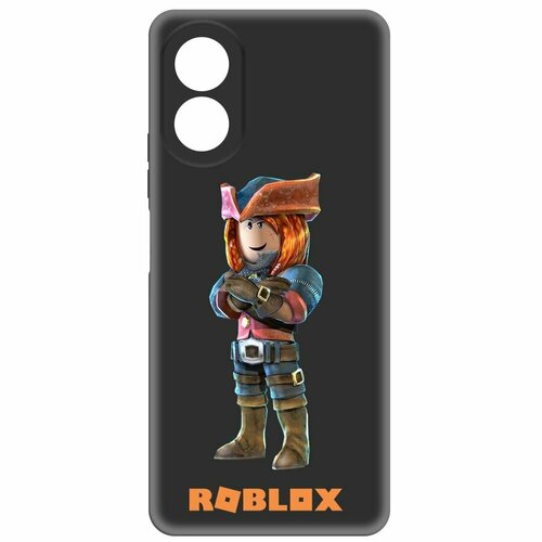 Чехол-накладка Krutoff Soft Case Roblox-Эзебель для Oppo A18 черный чехол накладка krutoff soft case roblox эзебель для oppo a18 черный