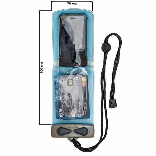 Водонепроницаемый чехол Aquapac 084 - Flip Phone Case (Light Blue) водонепроницаемый чехол aquapac 046 small stormproof pouch grey