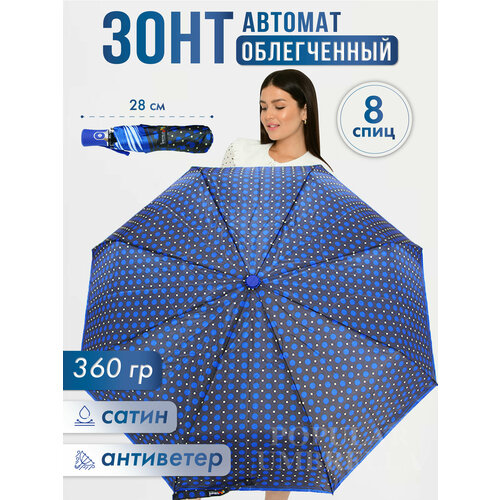 Зонт Lantana Umbrella, синий, черный