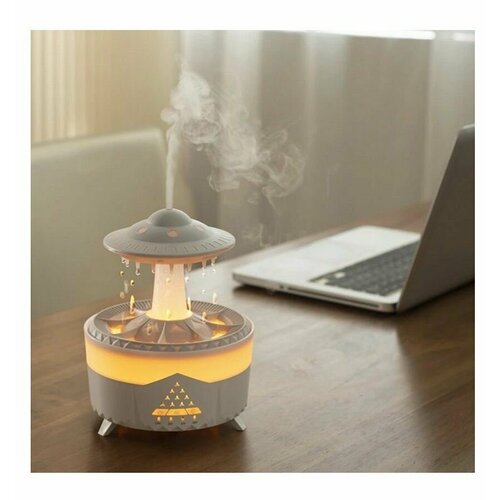 Аромадиффузор Увлажнитель воздуха Гриб с эффектом дождя Ночник с многоцветной подсветкой 299900₽