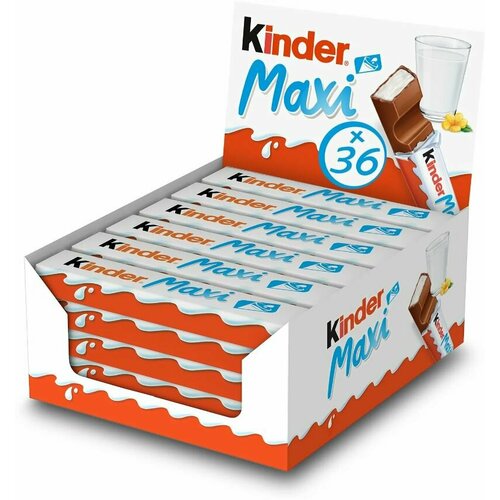 Kinder maxi ( киндер макси ) 36x21 г Молочный шоколад