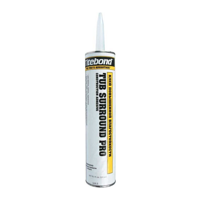 Клей монтажный Titebond «Tub Surround Adhesive» влагостойкий цвет светло-бежевый 296 мл - фото №10