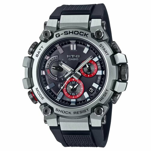 фото Наручные часы casio, черный, серебряный