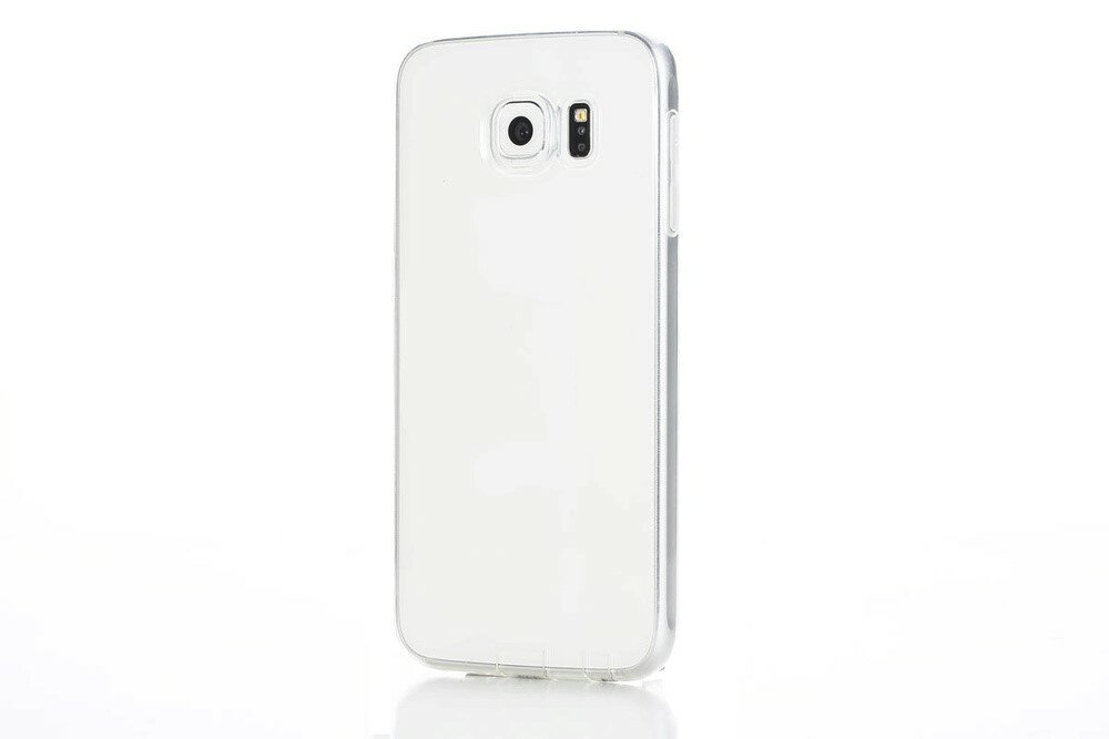 Силиконовый чехол TPU case для Samsung Galaxy S6 прозрачный