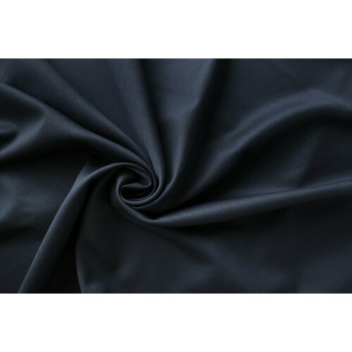 Ткань темно-синяя шерсть в узкую полоску ткань темно синяя шерсть в монохромную полоску