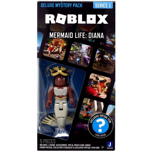 Фигурка Roblox Deluxe Mystery Pack Series 1 Mermaid life: Diana ROB40526