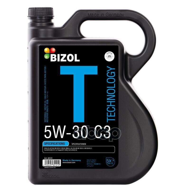 BIZOL Масло Моторное Technology 5W-30 Sn C3 (5Л)