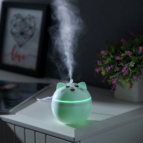 Увлажнитель HM-16 Котенок ультразвуковой 023 л 2 Вт подсветка USB в комп-те 89000₽