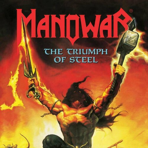 Виниловая пластинка Manowar - The Triumph Of Steel (Limited Edition) (Red Vinyl) (2 LP) pillars of eternity the white march part i дополнение [pc цифровая версия] цифровая версия