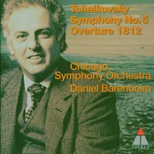 AUDIO CD Tchaikovsky: Symphony no 5, Overture 1812 / Daniel Barenboim