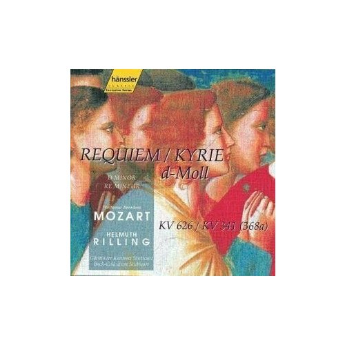 AUDIO CD MOZART: Requiem in D minor / Kyrie in D minor audio cd mozart requiem in d minor kyrie in d minor