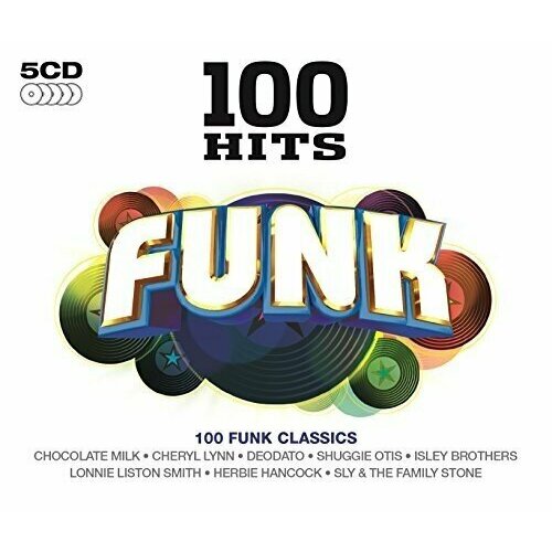 AUDIO CD 100 Hits: Funk. 5 CD audio cd 100 hits summer 5 cd
