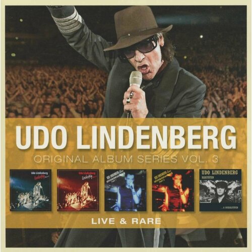 Audio CD Udo Lindenberg - Original Album Series Vol.3 (Live & Rare) (5 CD) audio cd udo lindenberg 5 original albums 5 cd