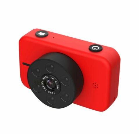 Детский цифровой фотоаппарат / Карта памяти 32G / 4K HD Экшн-камера, красный