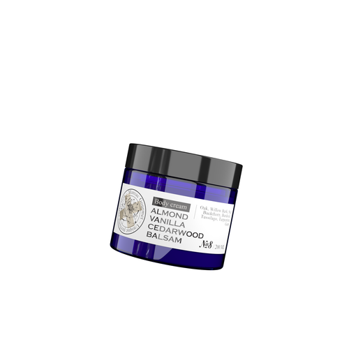 Крем для тела парфюмированный №8 Миндаль, Ваниль, Кедр, Бальзам/200мл