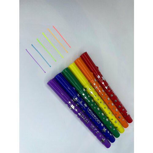 Набор маркеров светящихся в темноте 6 шт