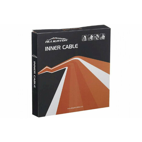 фото Тросики 6-200470 тормоза мтб сталь 19 жильный 1.6х1700мм ly-bst761617 инд. уп. 100шт alligator