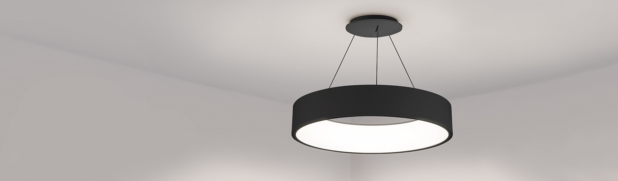 Подвесной светодиодный светильник Arlight SP-Tor-Ring-Hang-R600-42W Warm3000 - фото №8