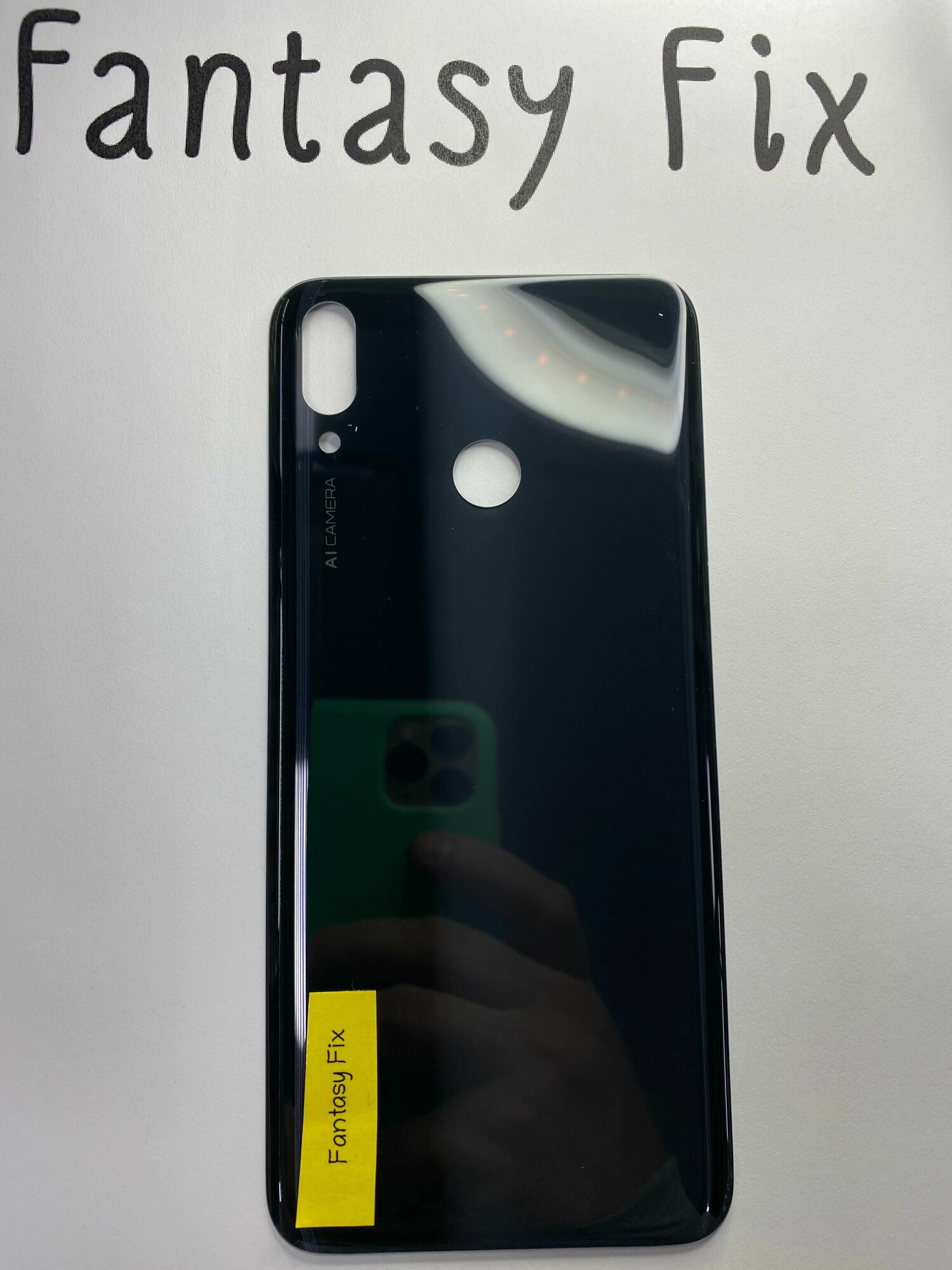 Задняя крышка для Huawei Y9 2019/Enjoy 9 Plus (JKM-LX1/LX2/LX3 ) черная