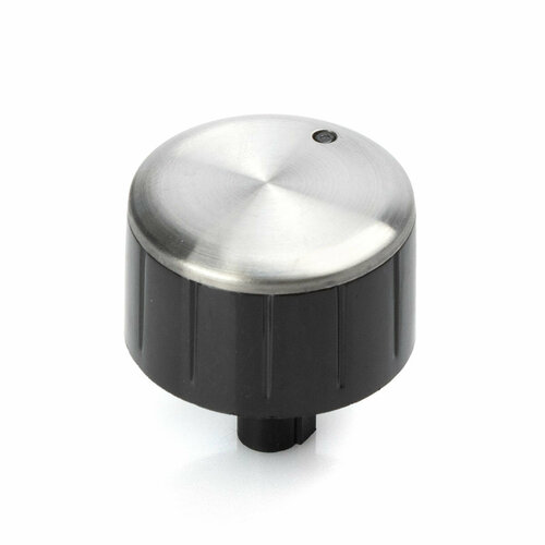 Черная ручка плиты Deluxe, d = 38 мм (711984)