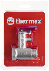 Клапан предохранительный THERMEX 1/2", 7 бар, с ручкой