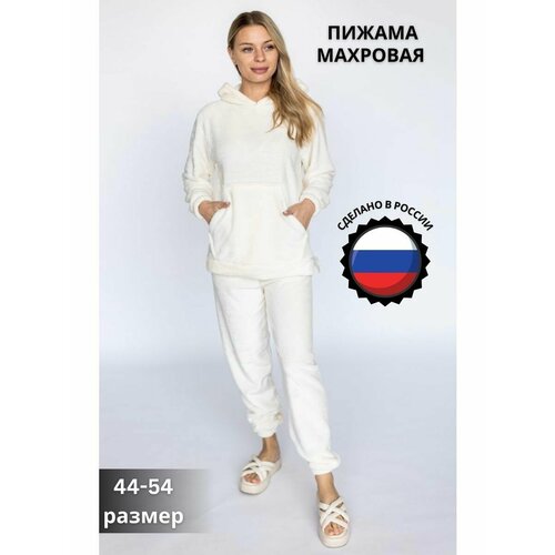 Пижама , размер 52, белый